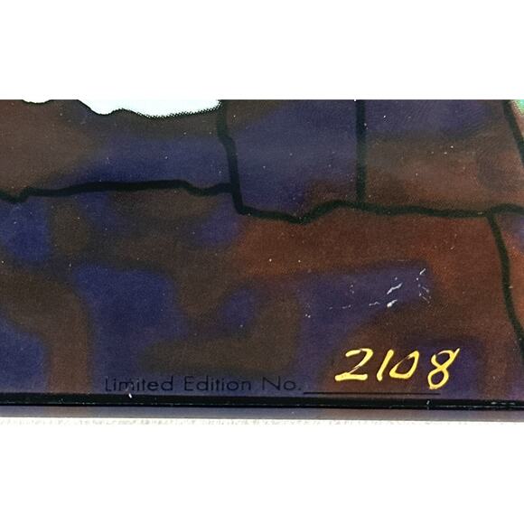 C. Michael Dudash He Shall Hear My Voice Stained Glass LIMITED EDITION #2108 - Picture 6 of 6